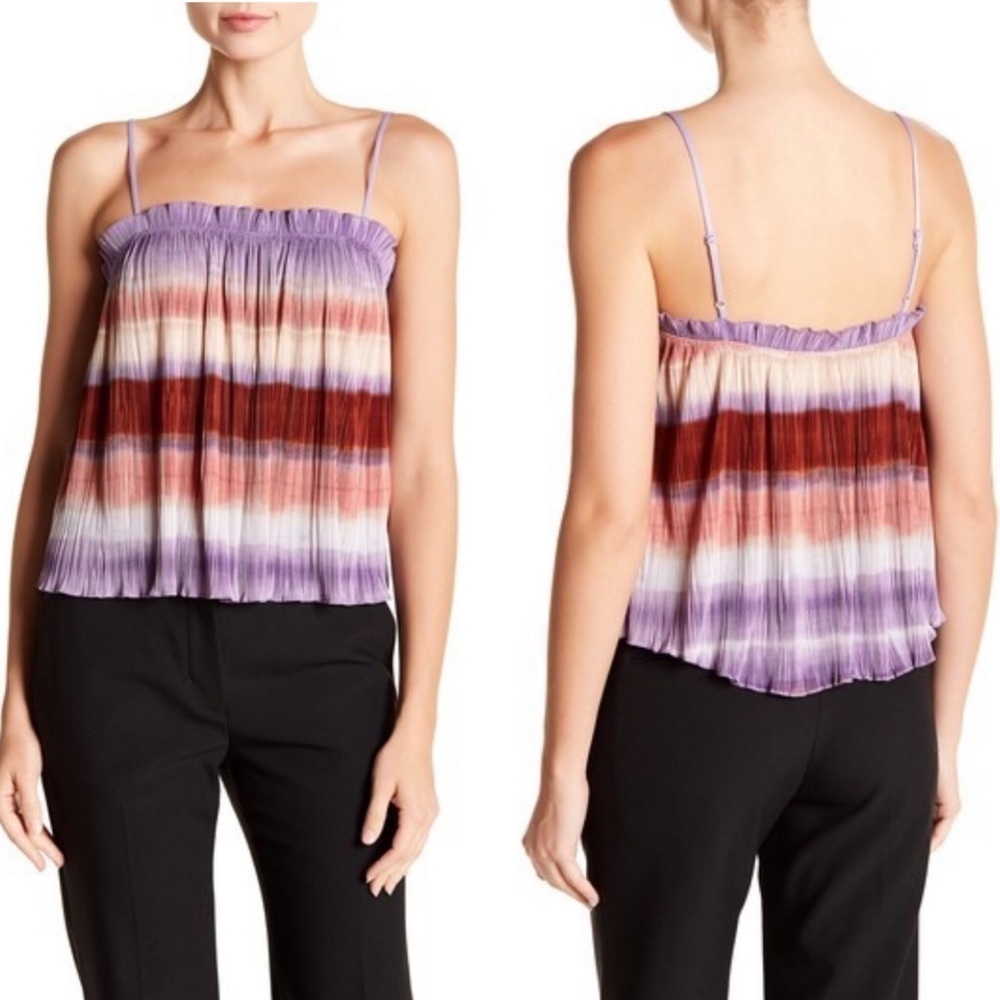 Madewell Nicole pleated tank - multicolor
